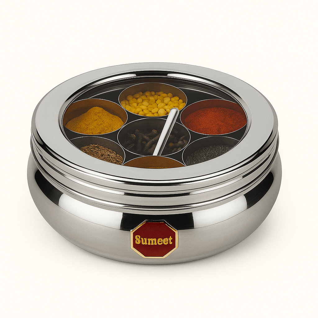 [Stainless Steel Masala Box] Kitchen Tools Under 500